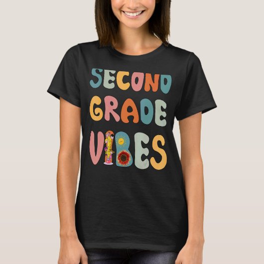 2年生Vibes Esl先生科学先生Par Tシャツ (正面)