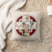 2年目記念日結婚コットン5枚の写真 クッション (ブランケット)