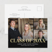 2年素晴らし間の卒業発表 ポストカード (正面/裏面)