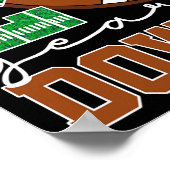 2年連続サッカー愛好家2誕生日少年P ポスター (角)