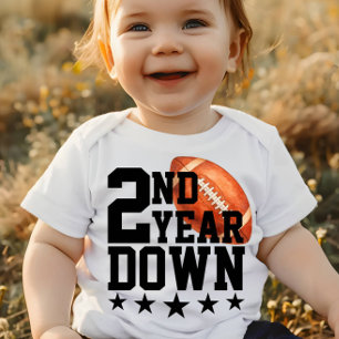 2年連続スポーツアメリカンフットボール ベビーTシャツ