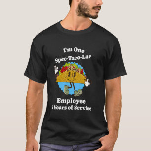 2年間のサービスTaco第2従業員勤務期間 Tシャツ