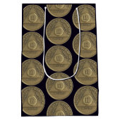 2年間オウム周年記念コイン ミディアムペーパーバッグ (裏面)