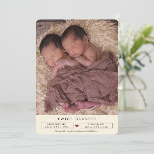 2度の賛美写真誕生の発表 案内状 (スタンド正面)