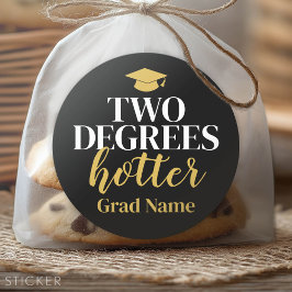 2度ホッタ – グラード名とキャップ – ブラック金ゴールド ラウンドシール