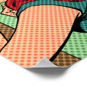 「2度目の考え失敗は無事だった」プリント ポスター (角)