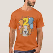 2度目の誕生日 Tシャツ (正面)