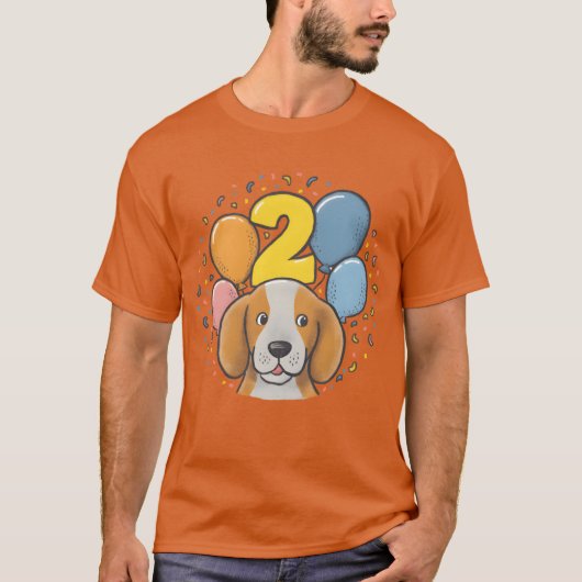2度目の誕生日 Tシャツ (正面)