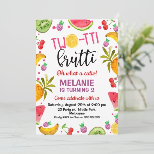 2数々の回目の誕生日 招待状 (スタンド正面)