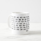 2文字の単語: マグ (正面左)