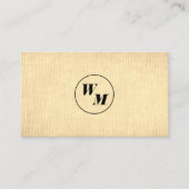 2文字モノグラム企業の/ 名刺 (正面)