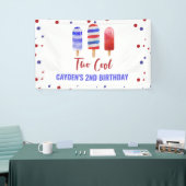 2日クール生誕氷7ポップ・アートの月4日 横断幕 (トレードショー)