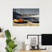 2日産GT-R R35ダウンタウンロサンゼルス ポスター (ホームオフィス)