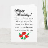 2日目に法律を守る母親 カード (正面)