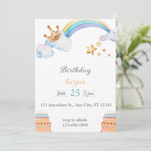 2日間の招待 招待状 (スタンド正面)