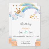 2日間の招待 招待状 (正面/裏面)