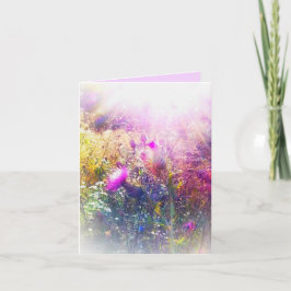 2日THISTLES小さなグリーティングカード カード