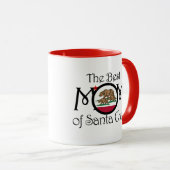 2最高のベアーカブ11ozマグカップとサンタクルーズのママ マグカップ (正面右)