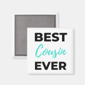 2最高の年のいとこ マグネット (正面/裏面)