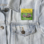 2月が保護ウサギの月ボタンを採用 缶バッジ (インサイチュ)