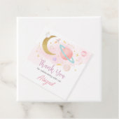 2月と星の誕生日パーティースクエア フェイバータグ (インサイチュ)