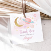 2月と星の誕生日パーティースクエア フェイバータグ