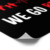 2月に私たちは赤ハースの健康月に行く ポスター (角)