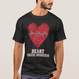 2月に赤を着よう ハートディジーズ啓発 Tシャツ