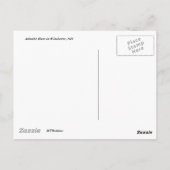 2月のアシュエロット川の反射 ポストカード (裏面)