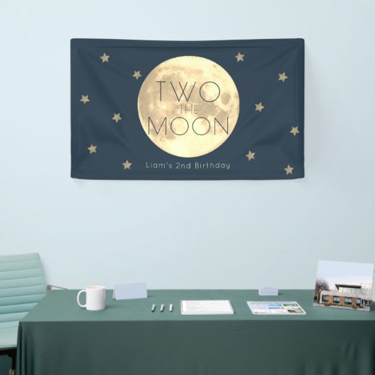2月のネイビーブルーボーイ2nd誕生日 横断幕 (トレードショー)