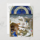 2月のファクシミリ ポストカード (正面/裏面)