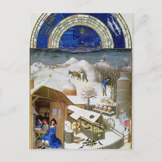 2月のファクシミリ ポストカード (正面)