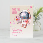 2月のボホ2歳の誕生日 招待状 (スタンド正面)