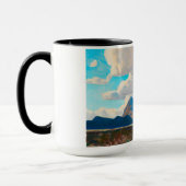 2月の午後、ツーソン山脈バイディクソン マグカップ (左)