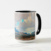 2月の午後、ツーソン山脈バイディクソン マグカップ (正面右)