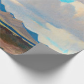 2月の午後、ツーソン山脈バイディクソン ラッピングペーパー (角)