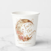 2月の女の子2番目の誕生日パーティー 紙コップ (正面)