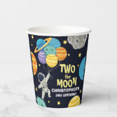 2月の宇宙の子供たち2nd誕生日パーティー 紙コップ (裏面)