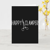 2月の心臓病啓発月間 赤いハートのイヤリング カード (黄色い花)