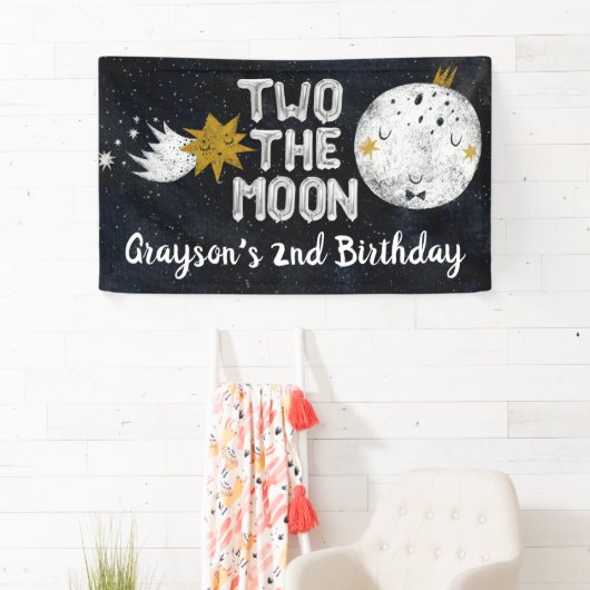 2月の第2誕生日の喜ばしい徴候 横断幕 (インサイチュ)