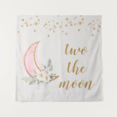 2月の背景2月のバナー タペストリー (正面)