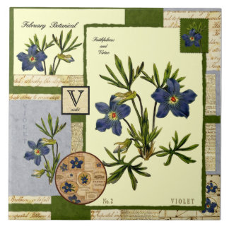 2月の花 タイル