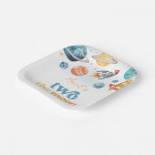 2月の誕生日パーティープレート ペーパープレート (傾斜あり)