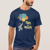 2月の誕生日少年宇宙惑星 Tシャツ (正面)
