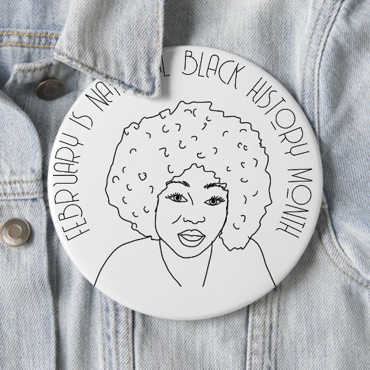 2月はNational Black History Month 缶バッジ (インサイチュ)