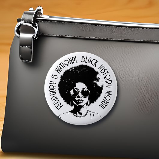 2月はNational Black History Month 缶バッジ