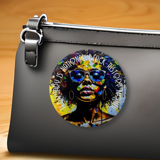 2月はNational Black History Month 缶バッジ