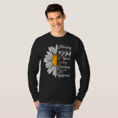 2月ガールズ1994シャツ29誕生日ギフト29 Y Tシャツ (正面フル)