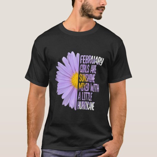 2月デイジーアスター Tシャツ (正面)