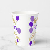 2月ハッピーバースデーカップ 紙コップ (右)